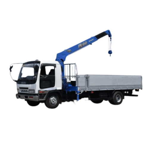ISUZU FORWARD BOOM TRUCK